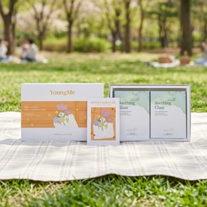 Cuidado de la Piel Coreano, Mascarilla Facial de Centella y Aloe para Recuperación UVIR, Hidratante, YoungMe OBM - Product Image 2