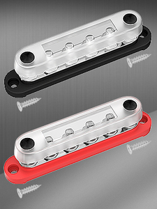 بلوك توزيع كهربائي من دايرتك بـ 6 مخارج وتيار 150 أمبير مع فيوزات لأنظمة الصوت في السيارات والقوارب البحرية - Product Image 6