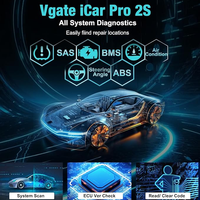 Lecteur de code OBD2 Bluetooth 5.2 Vgate ICAR PRO 2S pour IOS et Android