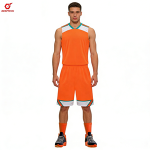 Conjunto de Uniforme de Baloncesto Estilo Profesional Personalizado para Equipos de Secundaria y Universitarios, Jersey Sublimado con Nombre y Número, Entrega Rápida, Soporte OEM y ODM - Product Image 3