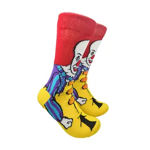 Baumwolle hochwertige individuelle Socken bunte lustige Neuheit kreative neue gruselige Socken für Halloween