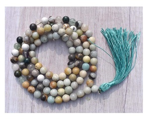 Amazonite Cristal Mala | Pierre Naturelle perles Mala | Naturel Pierre De Guérison - Product Image 4