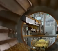 MT RVS 304 Automatische Kruidenmachine voor Fruitverwerking 100-600kg/uur Capaciteit Dubbel Trommelsysteem Olie