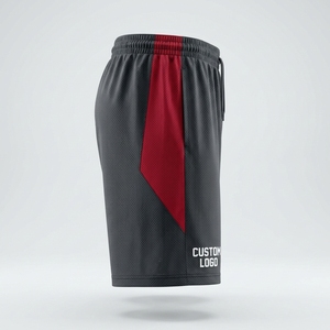 Shorts de basketball à séchage rapide pour équipes sportives, impression par transfert thermique, 100 % polyester, respirant, écologique - Product Image 3