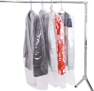 服装塑料聚乙烯袋商用透明聚酒店洗衣袋卷装服装包装干洗盖