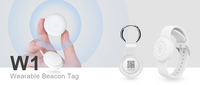 IBeacon Personnes âgées Suivi des soins de santé Bracelet Beacon Low Energy Proximity Marketing Beacon Tags