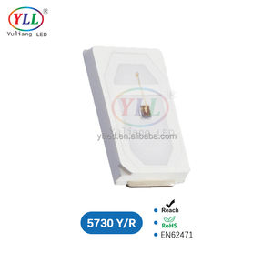 Chip LED SMD 5730 de Área de Emisión de Luz Amplia, 0.3W, Chip EPISTAR, Luz Amarilla y Roja para Iluminación Automotriz, Luces de Freno, Intermitentes - Product Image 3