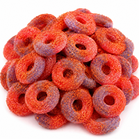 Bonbons piquants en vrac, bonbons gélifiés, bonbons sucrés et acidulés, halal, tendance TikTok personnalisée
