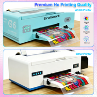 Mesin Cetak Film DTF EraSmart A3 1390 Printhead 13 Inch 30cm untuk Dekorasi Kaos Staf Perkemahan, Stok AS Bebas Bea