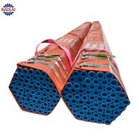 Tuyau d'incendie en acier galvanisé de marque BAOLAI DN150 (3 pouces) ERW Norme ASTM Acier doux flexible rainuré Tuyau d'hydrant
