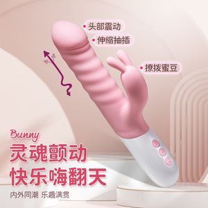 เล่ยซี ไวเบรเตอร์แบบสอดใส่ กระตุ้นจุดจีและคลิตอริส พร้อมมอเตอร์สามตัว ระบบสั่นอัตโนมัติเต็มรูปแบบ ชาร์จด้วย USB - Product Image 3