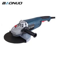 Meuleuse d'angle électrique industrielle OGMIE 220V avec cordon pour béton, pierre, granit, marbre, comptoirs, outils électriques