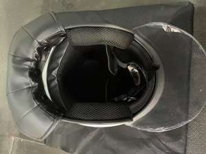 Casco Sportivo in ABS con Guscio in PC, Casco Tattico con Visiera Protettiva, Casco da Moto Antiurto per Attività all'Aperto - Product Image 4