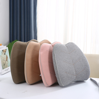 Coussin orthopédique flexible en tricot pour dossier de chaise pivotante, confort lombaire et optimisation de la posture pour le bureau