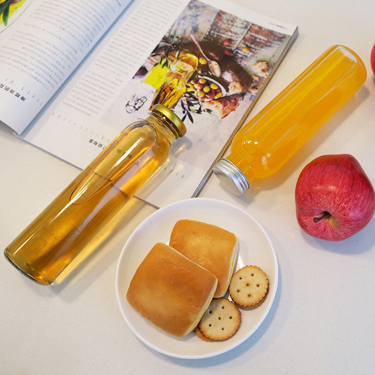 CO-FOUR® 6x Bouteilles En Verre 250 L Avec Bouchons - Bouteilles