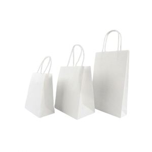 Sac en papier kraft écologique personnalisable avec logo, style classique, faible MOQ, prix d'usine pour le shopping et les plats à emporter - Product Image 4