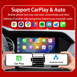 Tableau de bord numérique GPS 8,8 pouces 64 Go pour lecteur multimédia radio de voiture Mercedes-Benz Classe C W204 avec CarPlay sans fil - Product Image 2