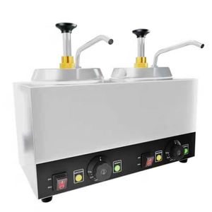 Équipement commercial de restauration rapide : Distributeur de fromage <span class=keywords><strong>pour</strong></span> pizza à tête unique 2,3 L, machine à <span class=keywords><strong>gaufres</strong></span> à fromage <span class=keywords><strong>pour</strong></span> chauffe-fromages professionnels - Product Image 2