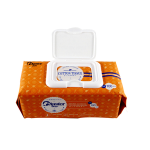 Toallitas desechables de algodón orgánico <span class=keywords><strong>para</strong></span> uso húmedo y seco, paños de limpieza Facial <span class=keywords><strong>para</strong></span> bebés, personalizados, Oem, 100 Uds. - Product Image 2
