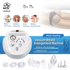 Set di massaggio del corpo e del viso con il drenaggio linfatico Spa coppettazione terapia per la macchina del vuoto di ingrandimento del seno - Product Image 3