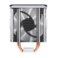 SAMA CPU Cooler Desktop Gaming PC CPU Quatre Caloduc Ari Cooler ARGB Effect Ventilateur LED