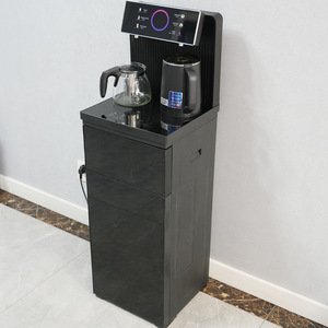 Distributeur d'eau et de thé 18L grande capacité avec bouilloire rapide et rangement pour le thé, idéal pour la maison et le bureau - Product Image 2
