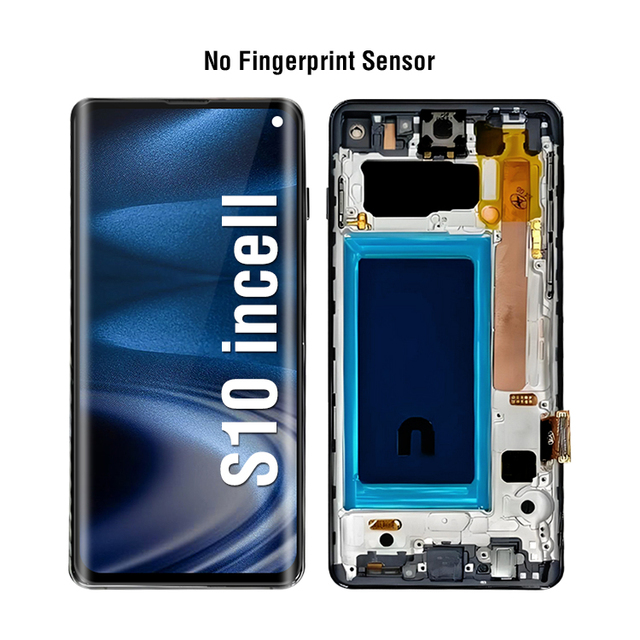 Direct Sales Oem Mobile Phone  Display With Frame Lcds Screen Replacement for Samsung S10 5G G973F