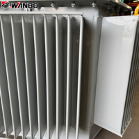 Transformador de Potencia Trifásico de 50/60Hz, Sellado Herméticamente, Lleno de Aceite, con Bobina de Aluminio y Cobre, Bajo Nivel de Ruido, Topología Boost, Wanbo-108