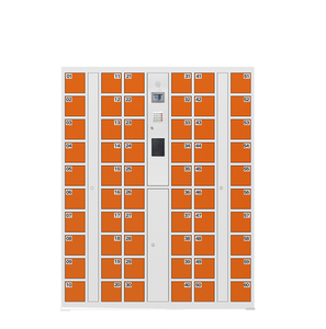 60 Door QR System Smart <b>Storage</b> <b>Locker</b> Mobile Phone Charging <b>Cabinet</b> Cellphone Charger Station - Product Image 5