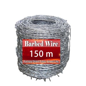 Alambre de púas de hierro, precio por metro, rollo de importación, bobina de acero recubierto de caucho, 50 kg, alambre de púas tipo Y, personalizado, duradero - Product Image 1