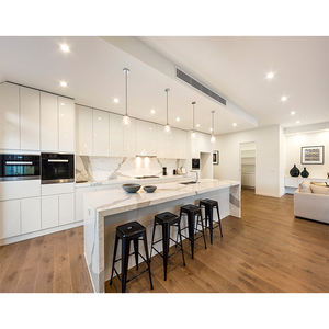 מותאם אישית מודרני ארונות אירופאי סגנון בית אוכל חדר גדול מבריק מטבח ארון עיצוב - Product Image 3