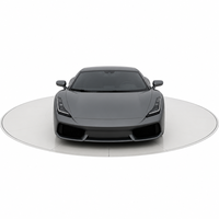 Plateforme rotative pour voitures, système de stationnement rotatif, équipement de stationnement de véhicules dans les studios automobiles professionnels