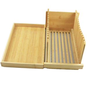 Cortador de Pan y Tostadas Plegable de Bambú con Mango de Acero Inoxidable, Ajustable, 100% Ecológico - Product Image 6