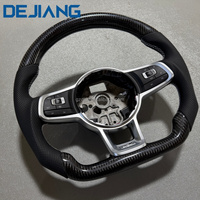 Volant de sport en fibre de carbone véritable pour Volkswagen Golf MK7 MK6 Passat JETTA GTS R GLI GTI GTD Volant de voiture amélioré