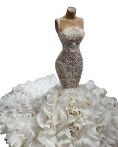 AL1589 2024 <strong>Wedding</strong> <strong>Dresses</strong> 2022 Bridal 2023 Curvy Luxury <strong>Boho</strong> <strong>Wedding</strong> <strong>Dresses</strong> Elegant Chapel Train Mermaid <strong>Wedding</strong> <strong>Dresses</strong> - Product Image 1