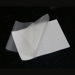 ملمس ناعم بارد بوب بيت + إيفا الحقائب الترقق فيلم أبيض التصوير الهولوجرافي مقاوم للرطوبة لامعة حجم A4 للبطاقات - Product Image 2