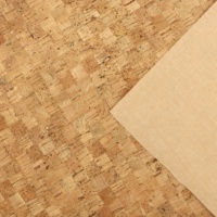 Kain gabus tebal Vintage persegi bambu INFOCORK 60x90cm-t/C pendukung dapat diganti, langsung pabrik Vegan ramah lingkungan