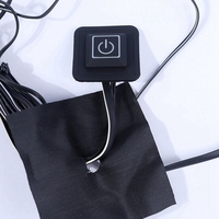 Veste chauffante usb 5v, ajustable à trois niveaux, sans fil, avec batterie, pour veste d'hiver, vente en gros,