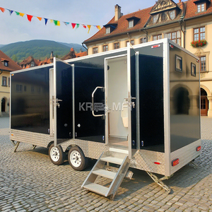 2025 Grande toilette mobile australienne de luxe sur remorque avec salle de bain - Product Image 1