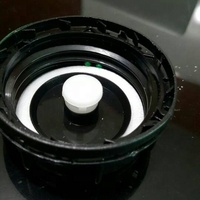 Bouchon de ventilation en plastique avec membrane E-PTFE hydrofuge et oléophobe pour emballage chimique