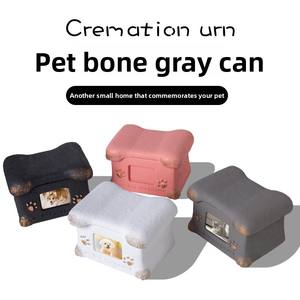 子犬猫犬子猫葬儀用の壷天使火葬棺箱ペットの壷記念 - Product Image 5