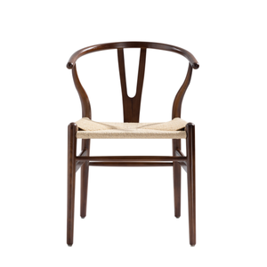 Diseño de diseñador Silla de comedor de madera maciza Silla de hogar con respaldo Ocio Hogar Hotel Silla de comedor de madera - Product Image 2