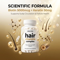 Fabricant de compléments alimentaires, étiquette privée, OEM/ODM personnalisé, capsules de vitamines pour les cheveux, soutien à la santé des cheveux des adultes, nutrition pour les femmes enceintes
