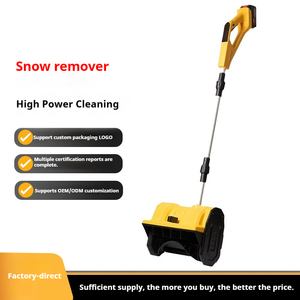 <span class=keywords><strong>Pelle</strong></span> à neige <span class=keywords><strong>électrique</strong></span> <span class=keywords><strong>sans</strong></span> <span class=keywords><strong>fil</strong></span>, portable, <span class=keywords><strong>sans</strong></span> brosse, avec batterie, 28 cm de largeur, batterie au lithium - Product Image 6