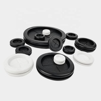 Personnalisé 25mm 2 Pouces 13Mm 19Mm 40Mm 7Mm 16Mm Câble en Silicone Oeillet en Caoutchouc Tuyau PVC Ovale Différentes Tailles pour Câble Personnalisé