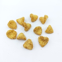 Chips de riz frites au caramel au sel marin, tendance, sucrées et salées, à texture croustillante, pour marque privée OEM