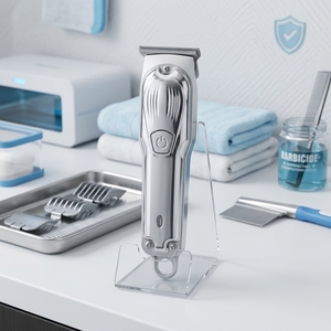 <span class=keywords><strong>Tondeuse</strong></span> à barbe professionnelle pour hommes, qualité salon, rechargeable USB-C, longue autonomie, vente en gros - Product Image 1