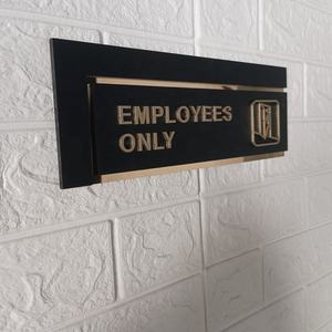 Kexian Panneaux de toilettes personnalisés sans quantité minimale de commande Panneaux de toilettes en métal acrylique Panneaux de toilettes pour hommes et femmes WC <span class=keywords><strong>Autocollant</strong></span> de signalisation de salle de bain - Product Image 6