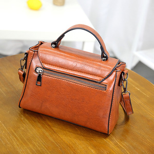 Bolsos de Mano para Mujer, Bolso de Cuero PU con Asa Superior, para Oficina, Trabajo, Color Vino, Negro, Marrón - Product Image 4