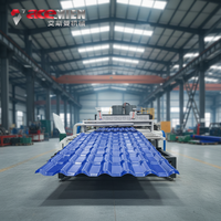 Machine de fabrication de tuiles de toiture ondulées en PVC ASA synthétique à 2-4 couches avec vis double conique
